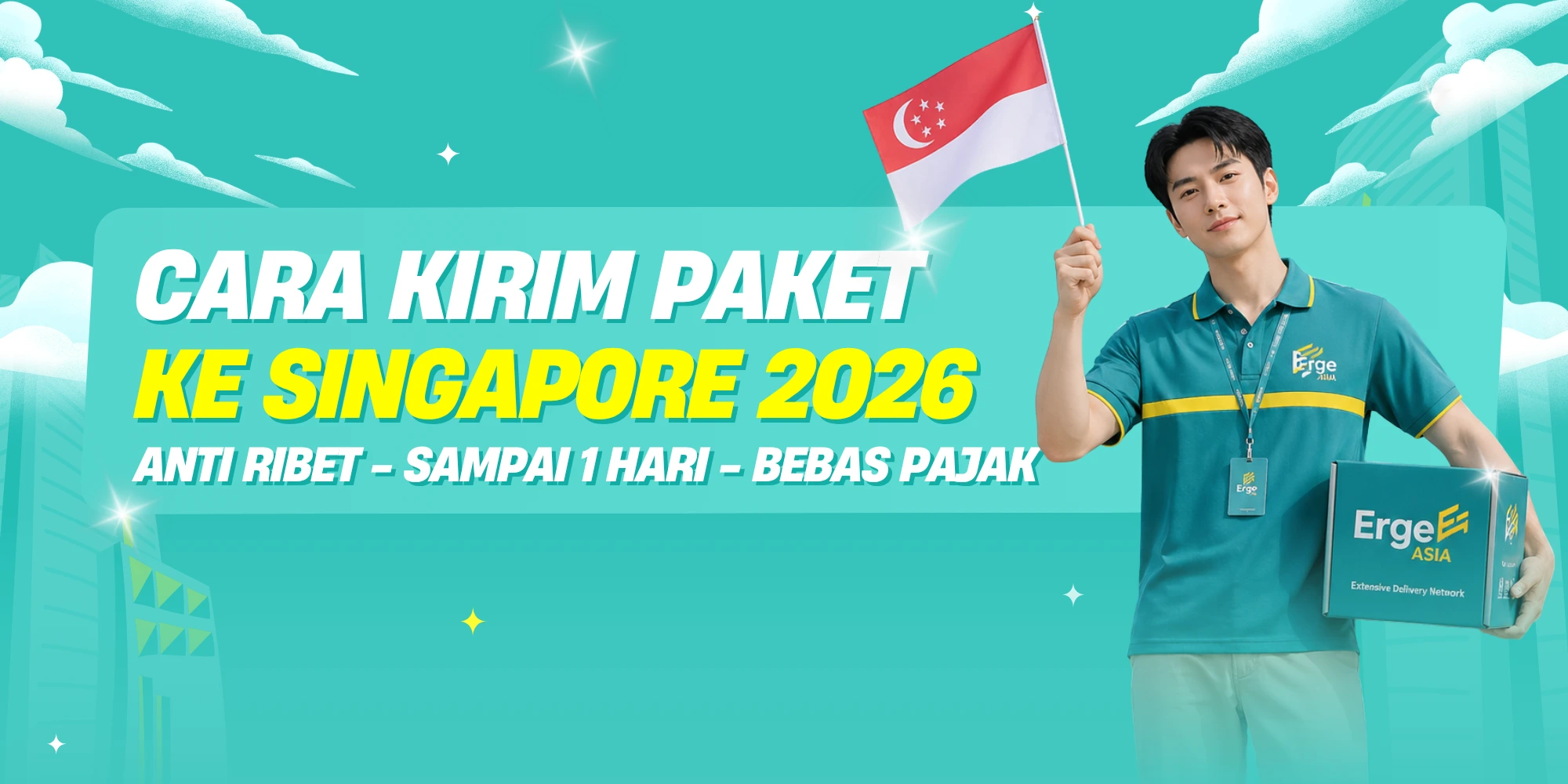 Cara Kirim Paket ke Singapore 2026: Tarif Mulai Rp 35rb/kg, Anti Ribet, Sampai 1 Hari